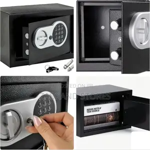 Electronic Safety Box for Money and Valuable Docs