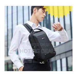 Wiresoon Cross Body Bag With Usb Charging Port Black