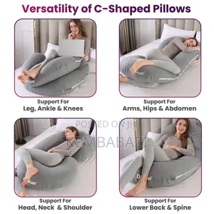 C-Shaped Pregnancy and Maternity Pillow