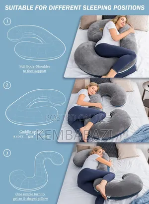 C-Shaped Pregnancy and Maternity Pillow