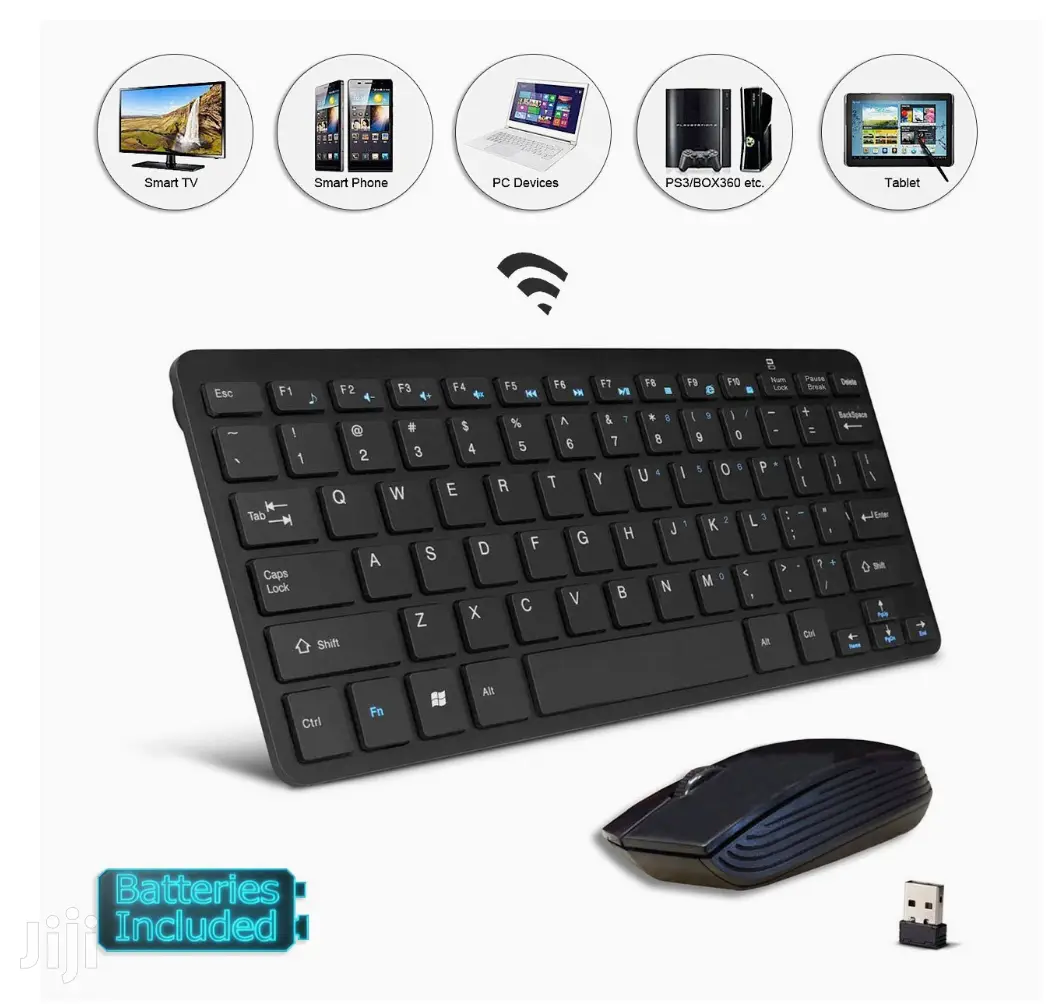 Wireless Mini Keyboard And Mouse