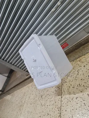 White Cover Plastic Storage Boxes Plastic Storage Boxes 60litres