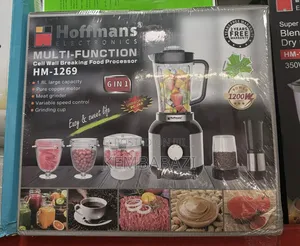 1.8litres Hoffmans 6-in-1 Multi-function Breaking Food Processor