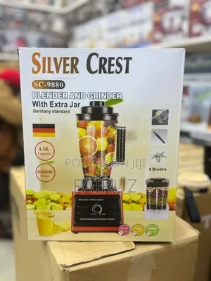 4l Silver Crest Blender and Grinder