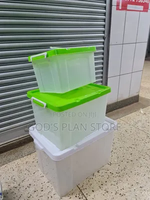Comb Plastic Storage Boxes Plastic Storage Boxes 3pcs
