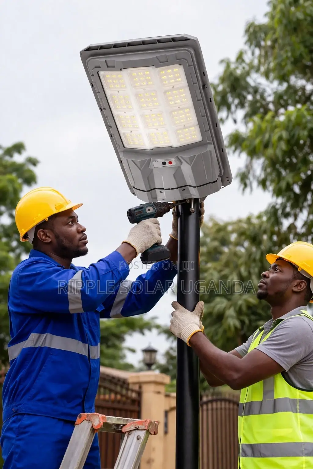 400w Solar Street Light Waterproof All-in-one Kampala