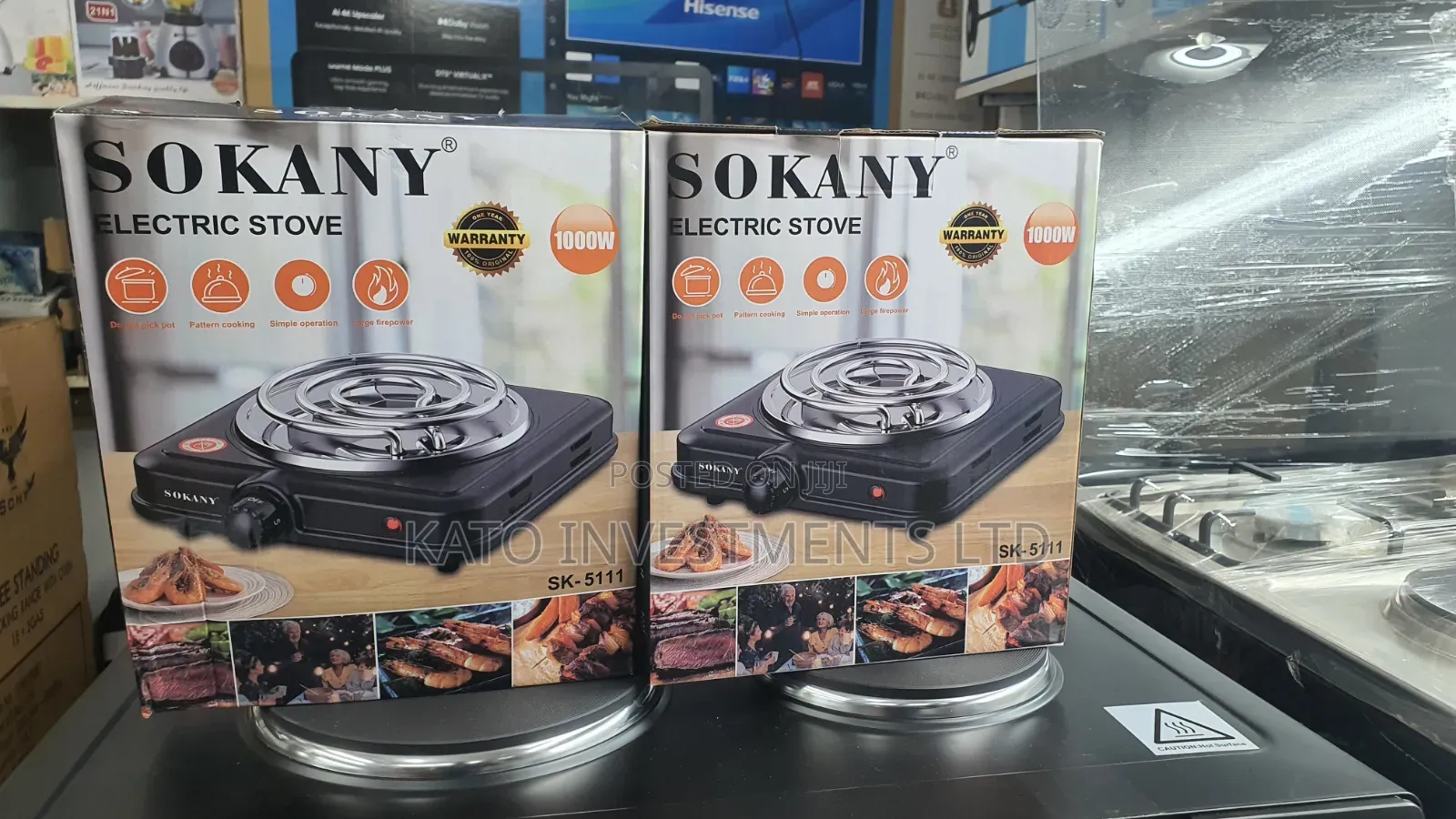 Sokany Electric Stove -Single Coil Hotplate