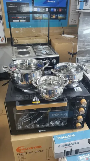 6pcs Stainless Steel Vip Gold Pots and Dishes