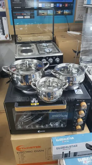 6pcs Stainless Steel Vip Gold Pots and Dishes