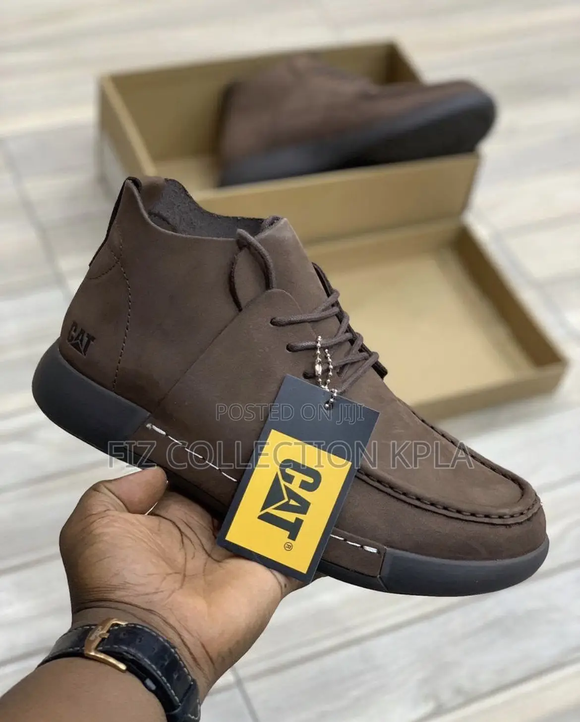 Caterpillar Inc. Coffee Brown Rugged Force