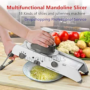 Mandoline Vegetable Slicer, Professional Adjustable Kitchen Slicer