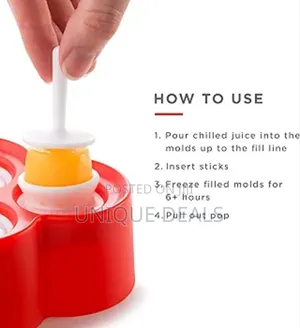 Mini Pop Molds, 9 Miniature Popsicle Molds