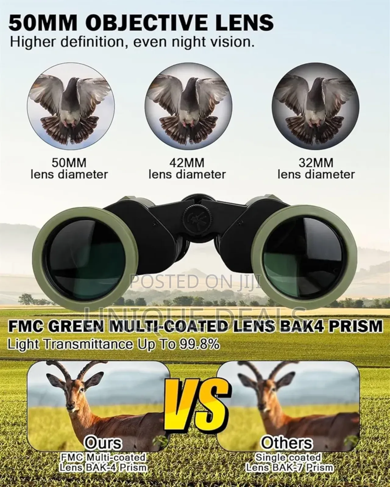 Binoculars for Adults and Kids High Power Compact Binoculars Large