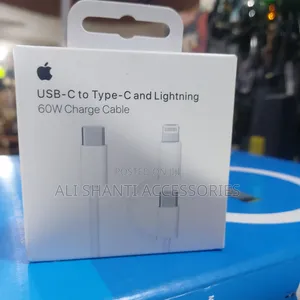 60w Usb-C to Usb-C and Lightning Charging Cable