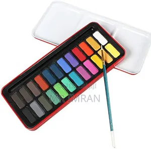 24-Color Watercolor Paint Set