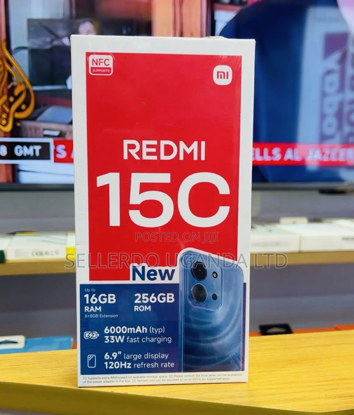 New Xiaomi Redmi 15C 4G 256 GB Blue