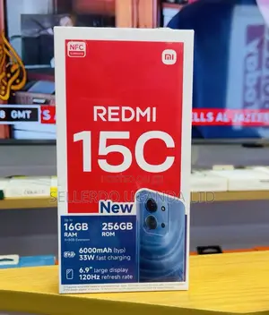 New Xiaomi Redmi 15C 4G 256 GB Blue