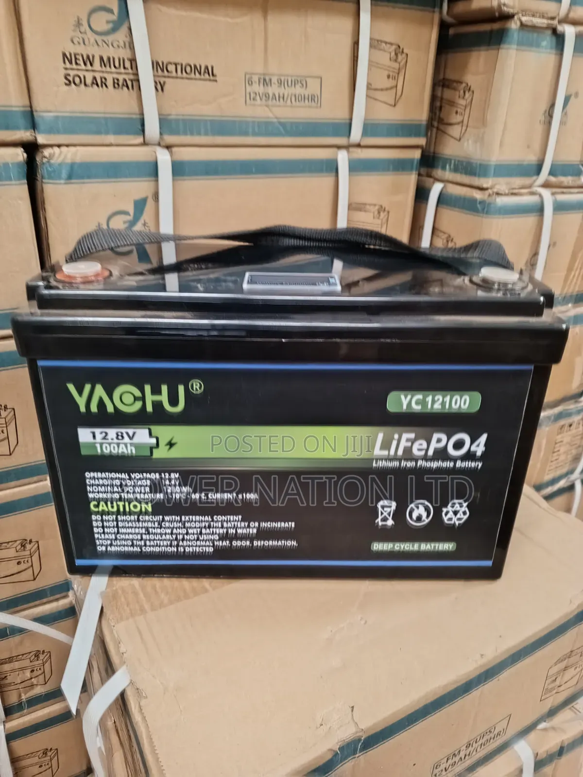 100ah 12v Yachu Lithium Battery