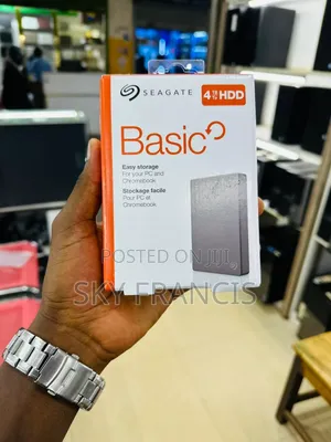 Seagate External Basic 4tb Brand New Available