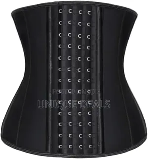 Women Latex Waist Trainer Underbust Steel Boned Corset