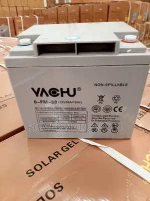 38ah Non Spillable Solar Battery
