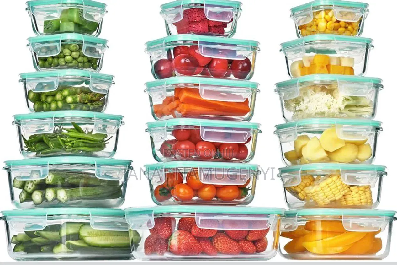 Vtopmart 18 Pack Glass Food Storage Containers