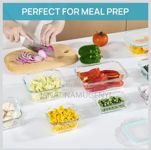 Vtopmart 18 Pack Glass Food Storage Containers