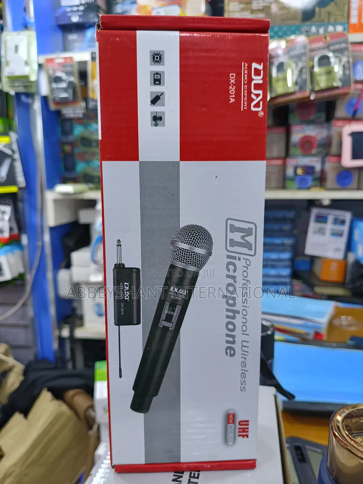 Single Professional Wireless Microphone System.