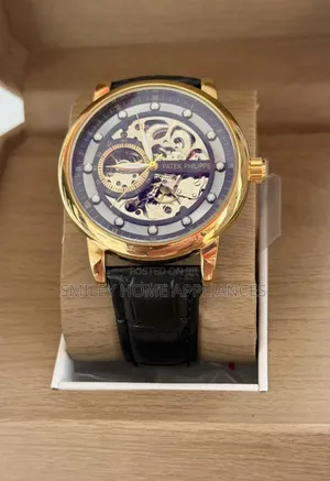 Round Shape Patek Phillipe Geneva Men's Authentic Original Wrist Watch