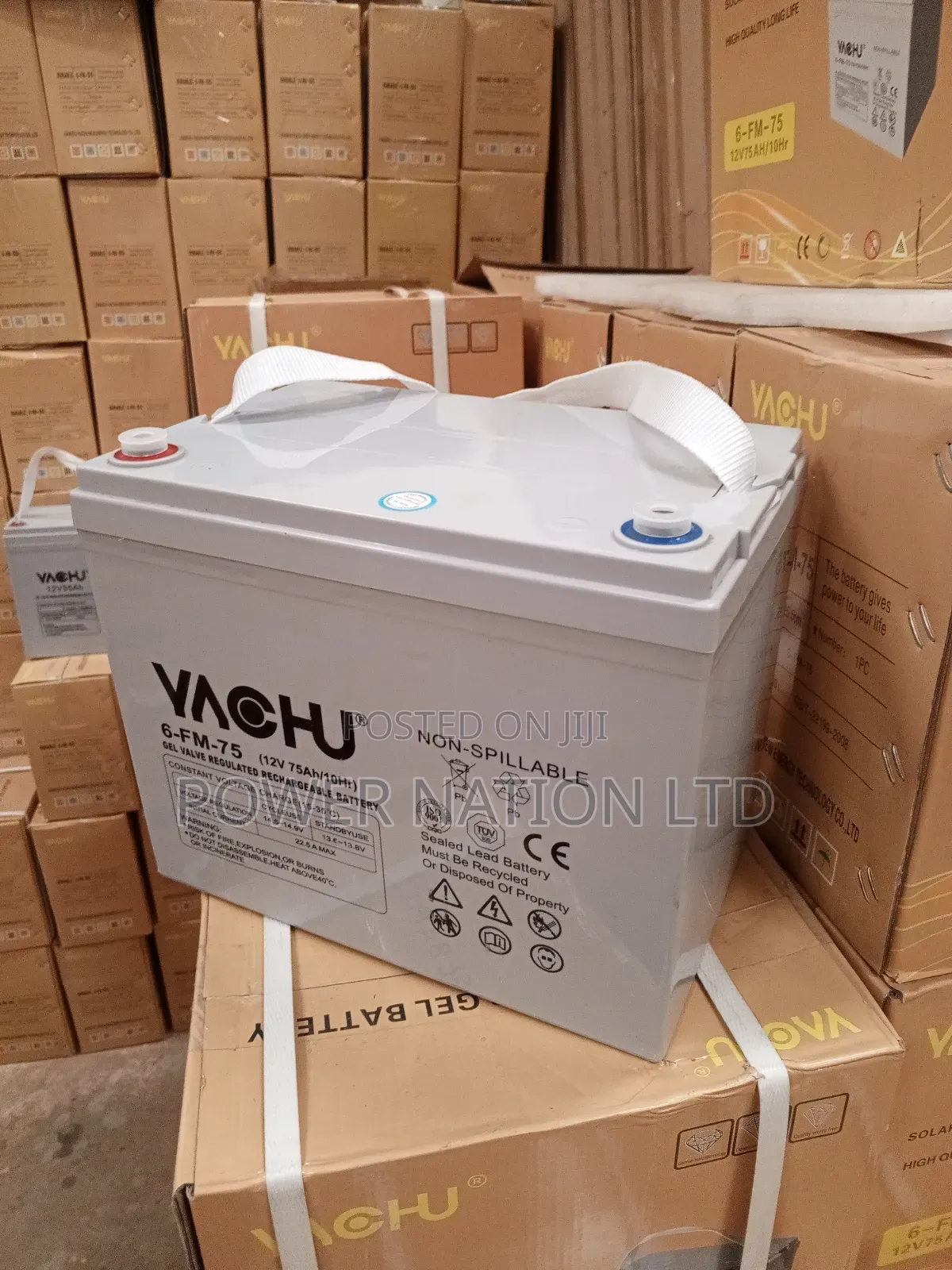 75ah Non Spillable Solar Battery