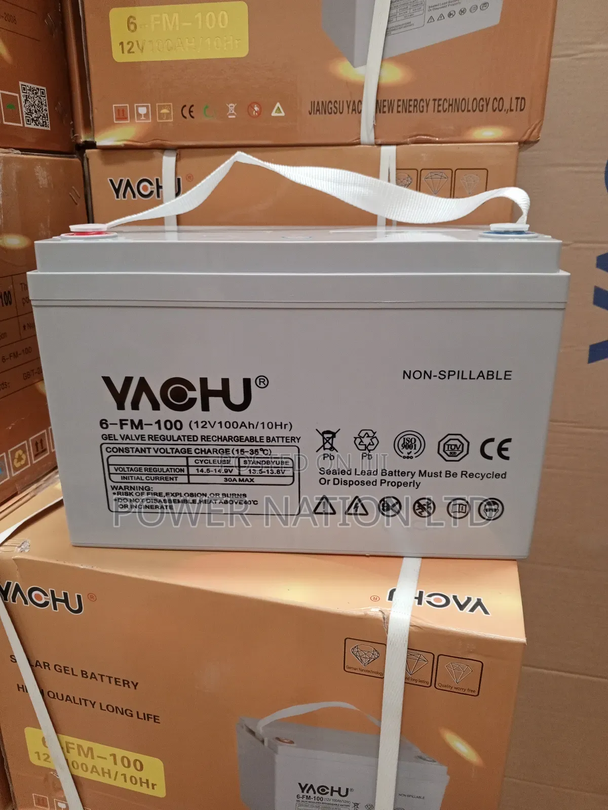 100ah Yachu Solar Battery