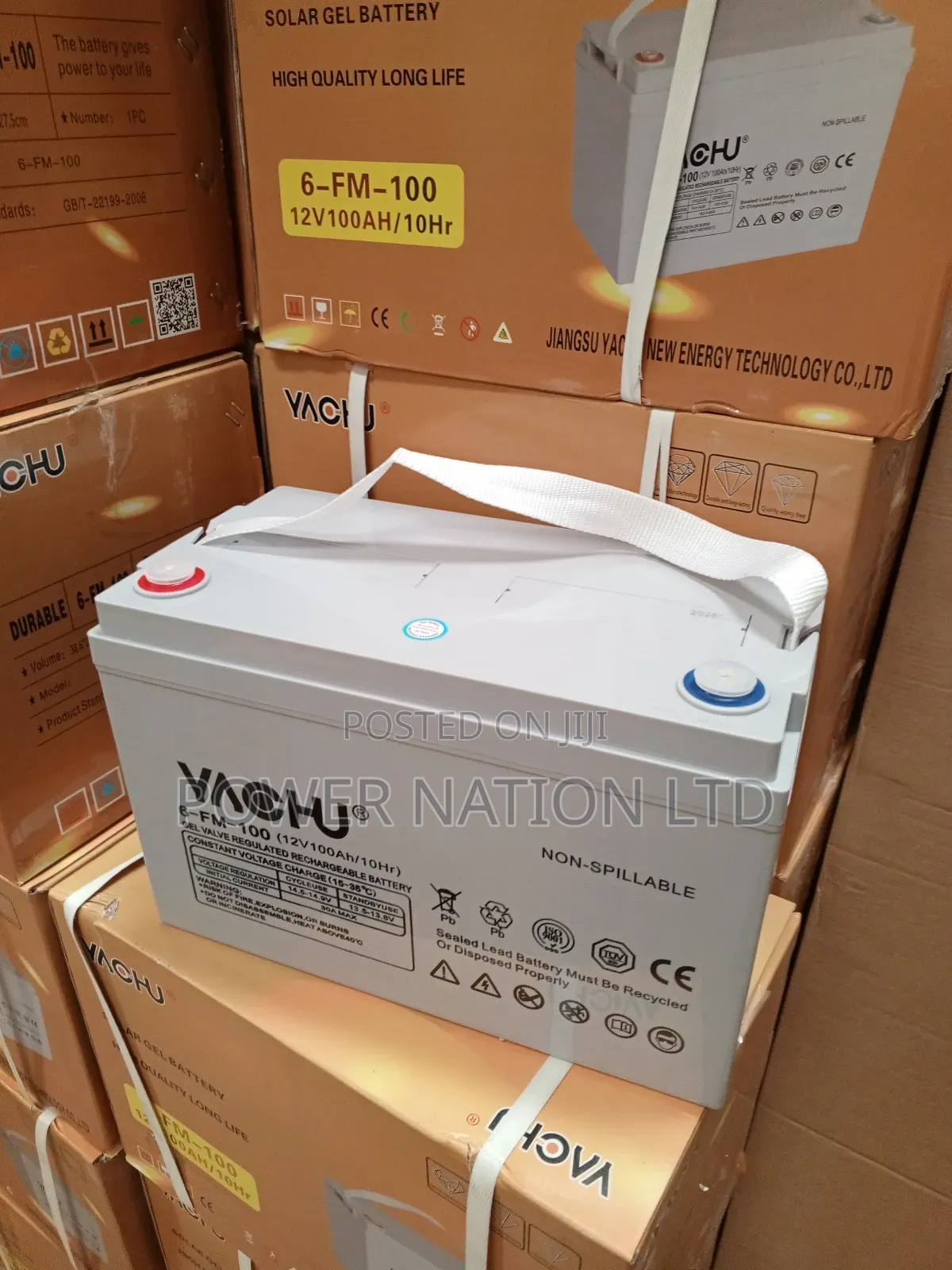 100ah Yachu Solar Battery