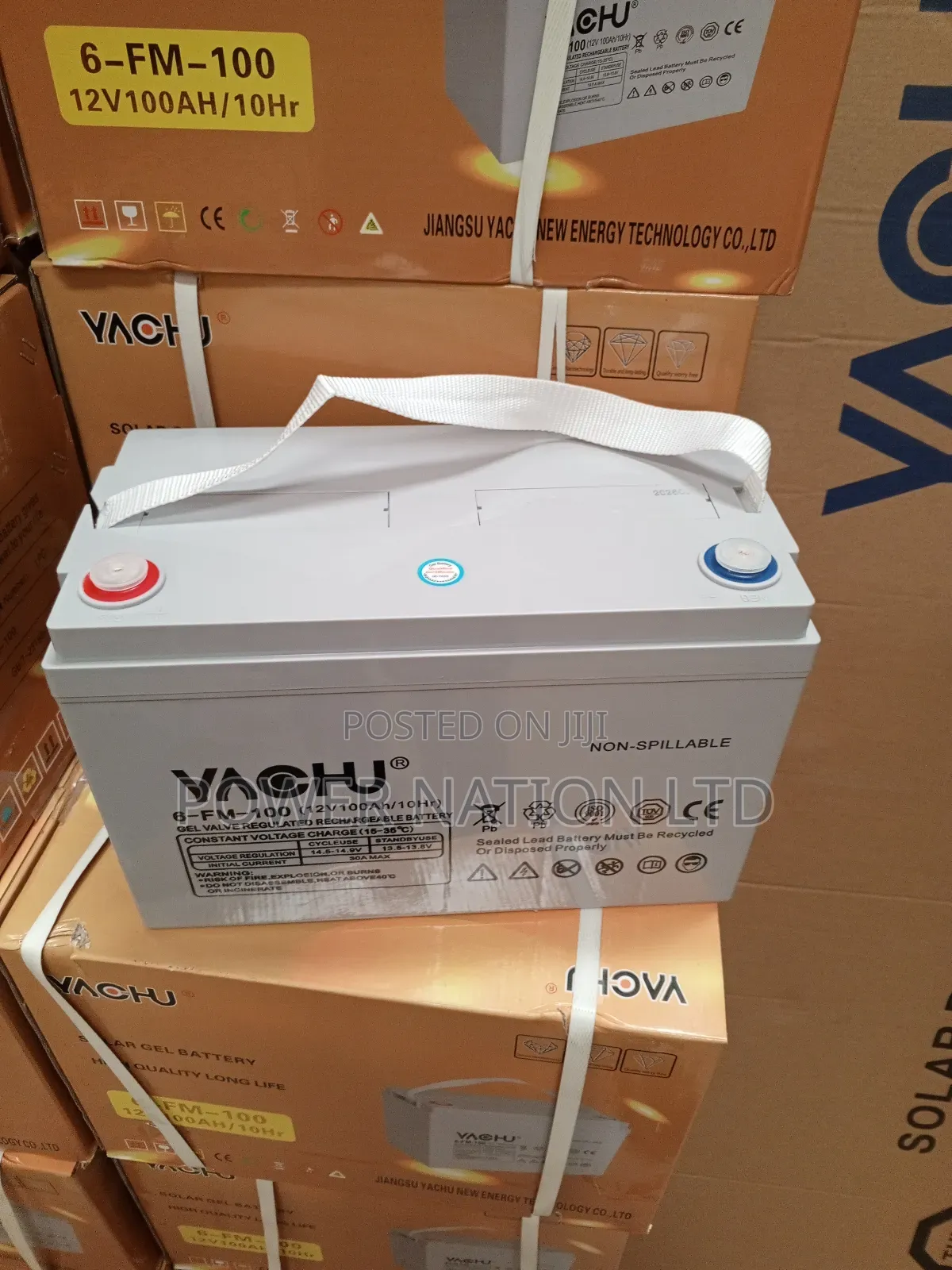 100ah Non Spillable Solar Battery