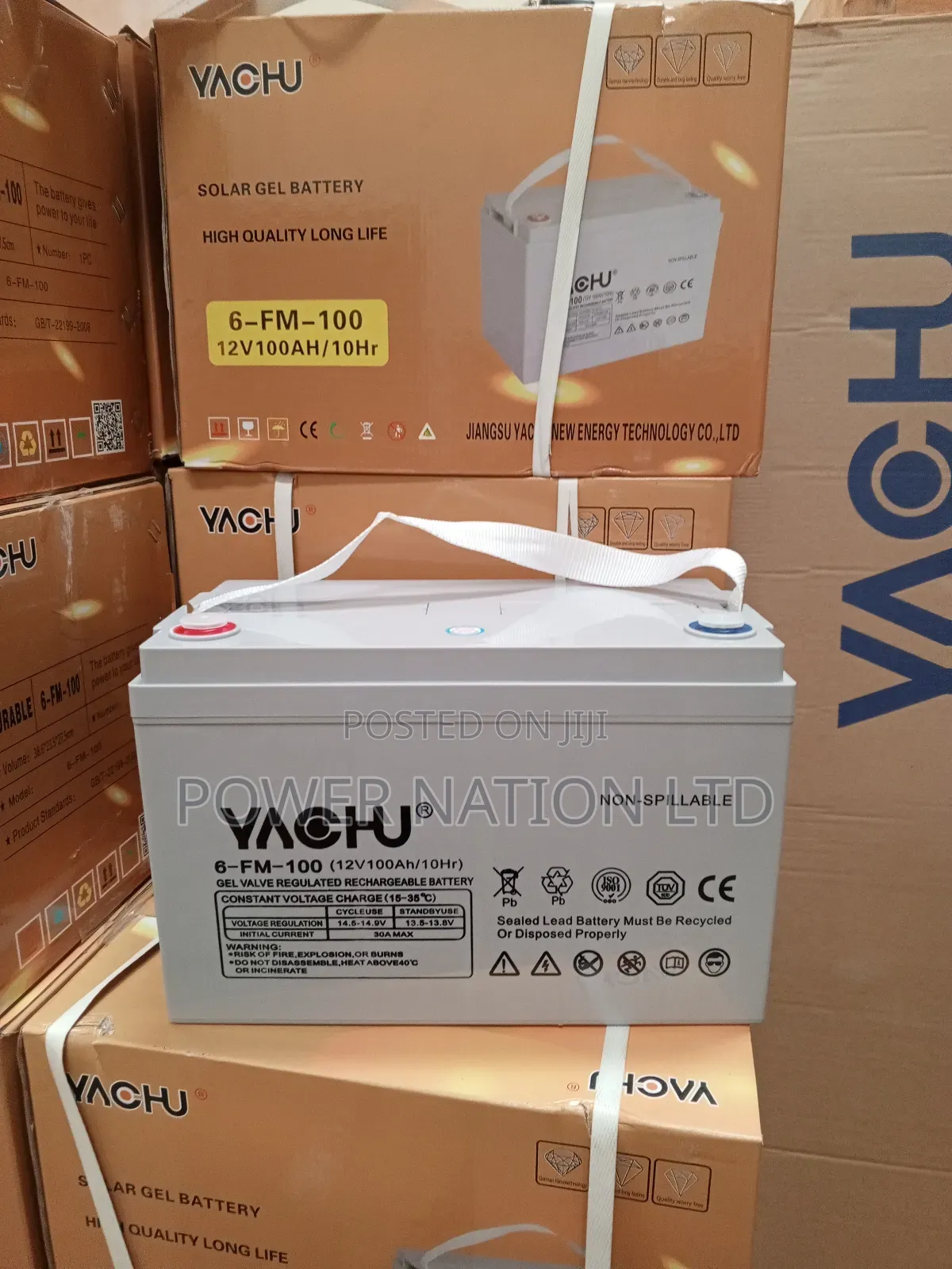 100ah Non Spillable Solar Battery