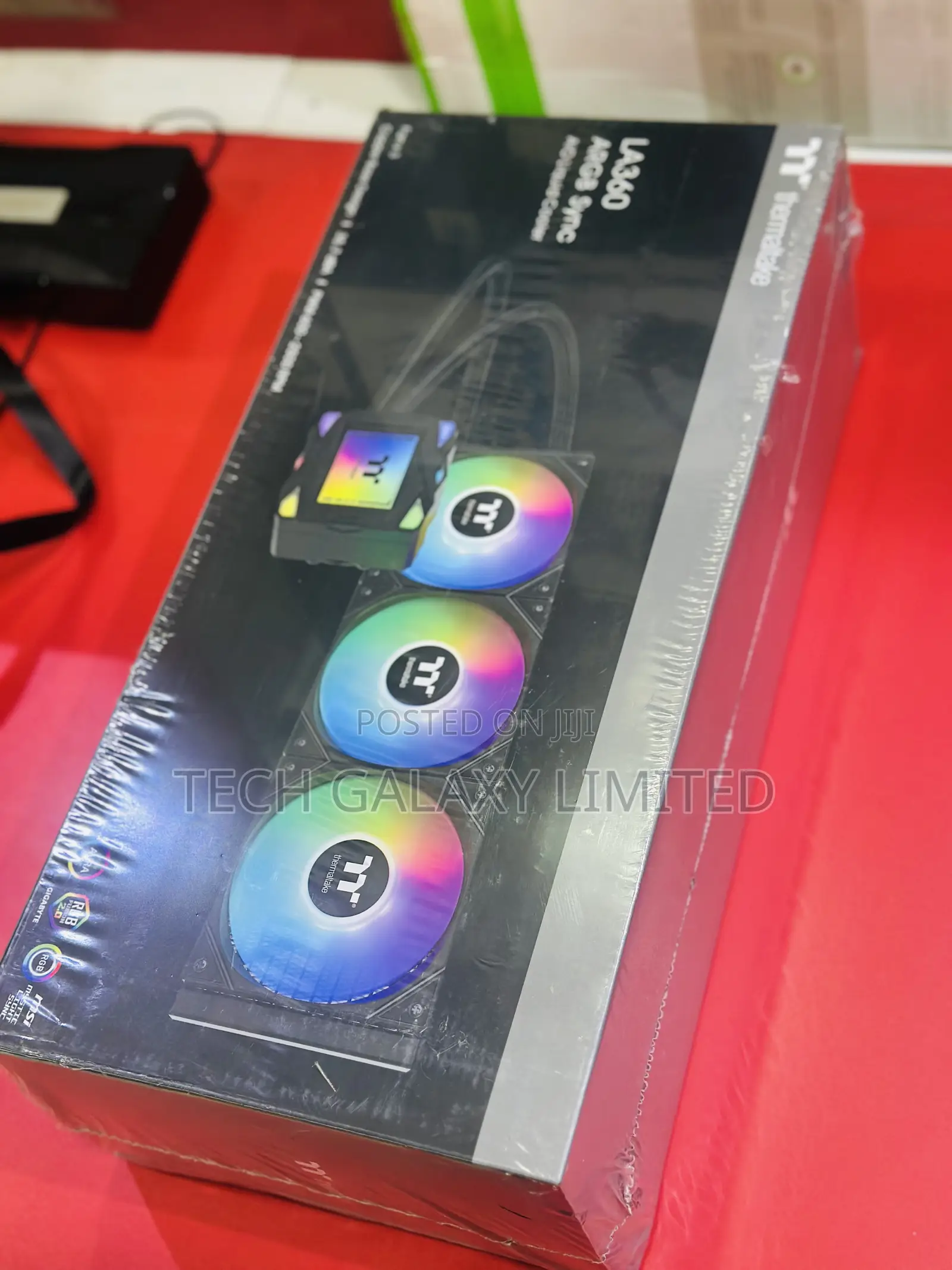 Thermaltake La360 Aio Liquid Cpu Cooler, 360mm Radiator, 3x 120mm Fans