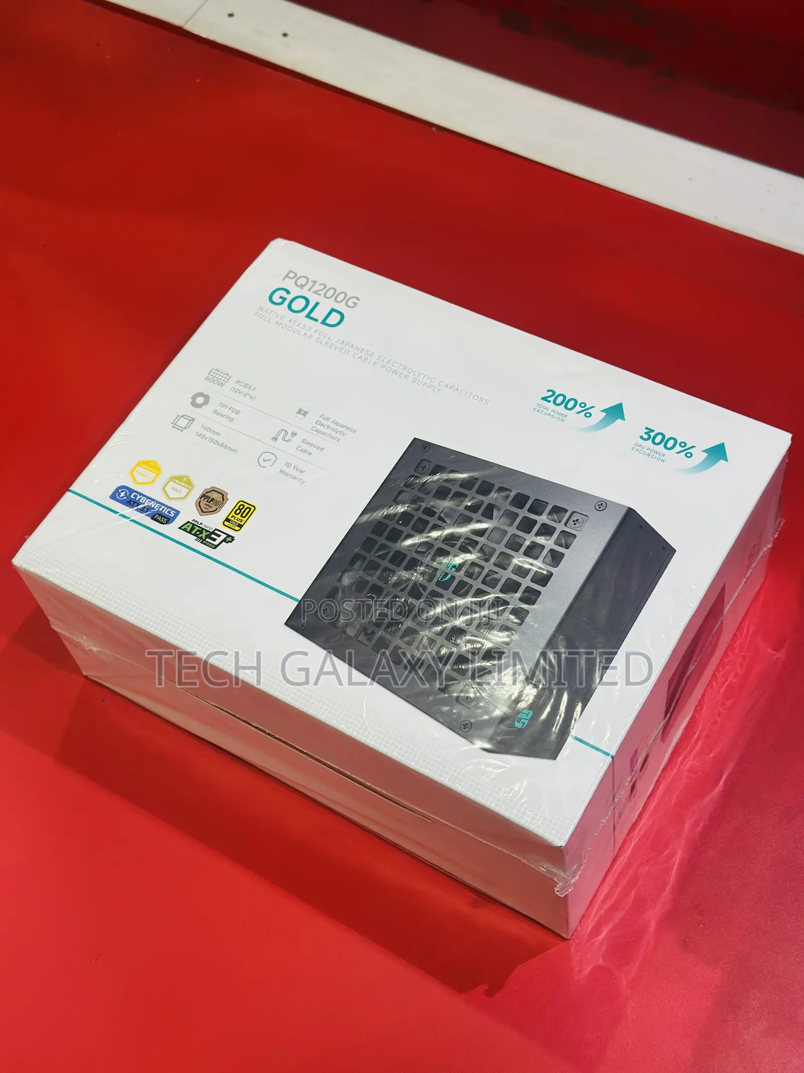 Deepcool Pq1200g 1200w 80+ Gold Pcie 5.1 Fully Modular Power Supply