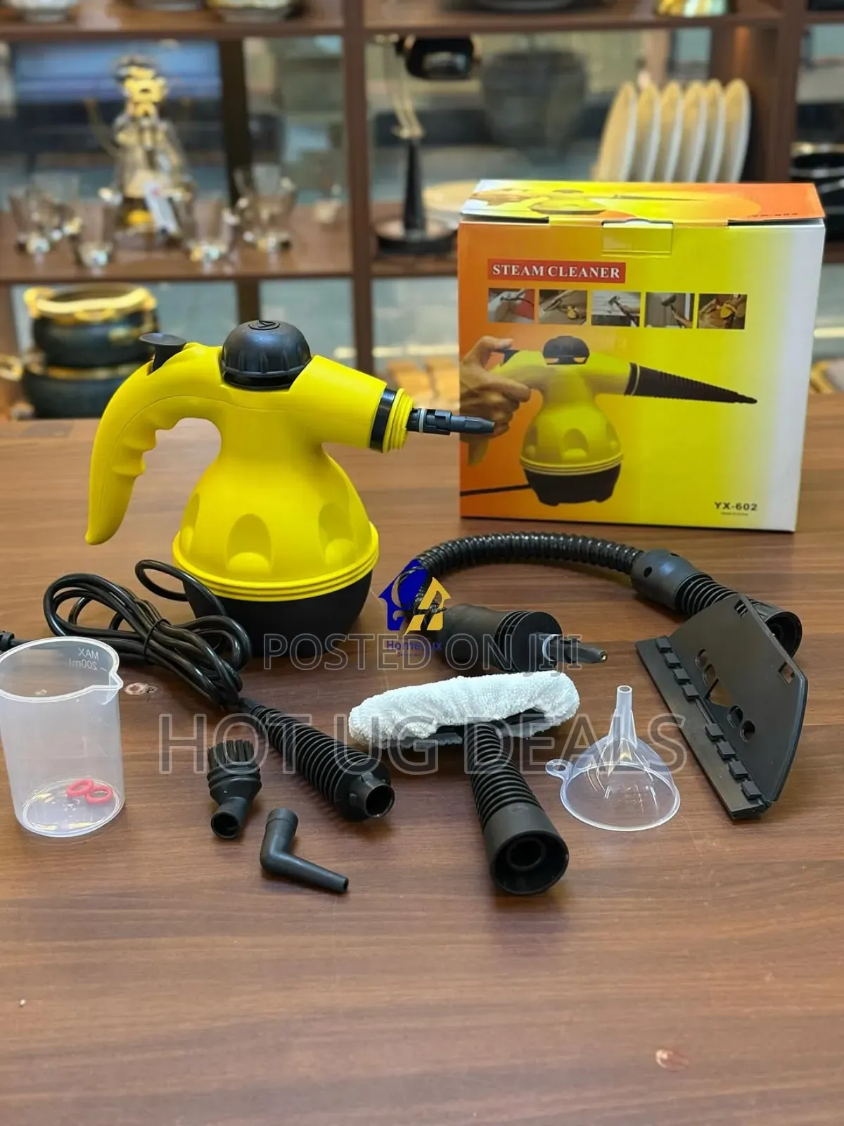 Portable Steam Cleaner Machine - Yellow