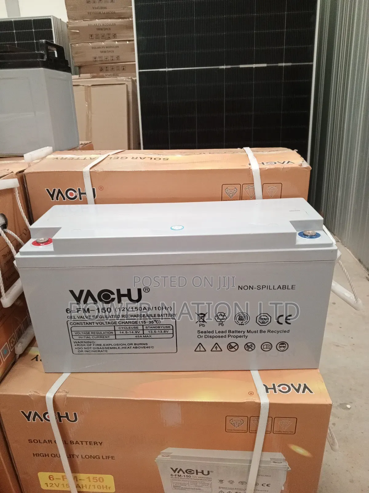 150ah Yachu Solar Battery