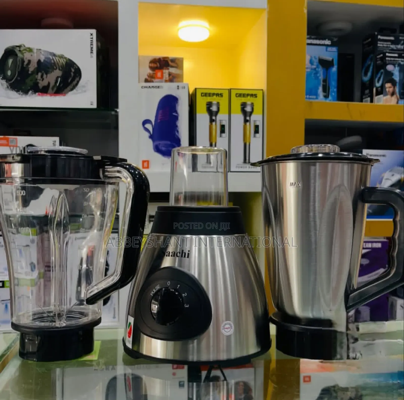 Saachi 3-in-1 Blender/3-Speed Control Blender