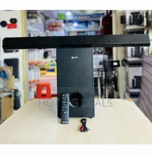 SPJ Sound Bar System 2.1 Channel Hifi Enabled Speakers - Black