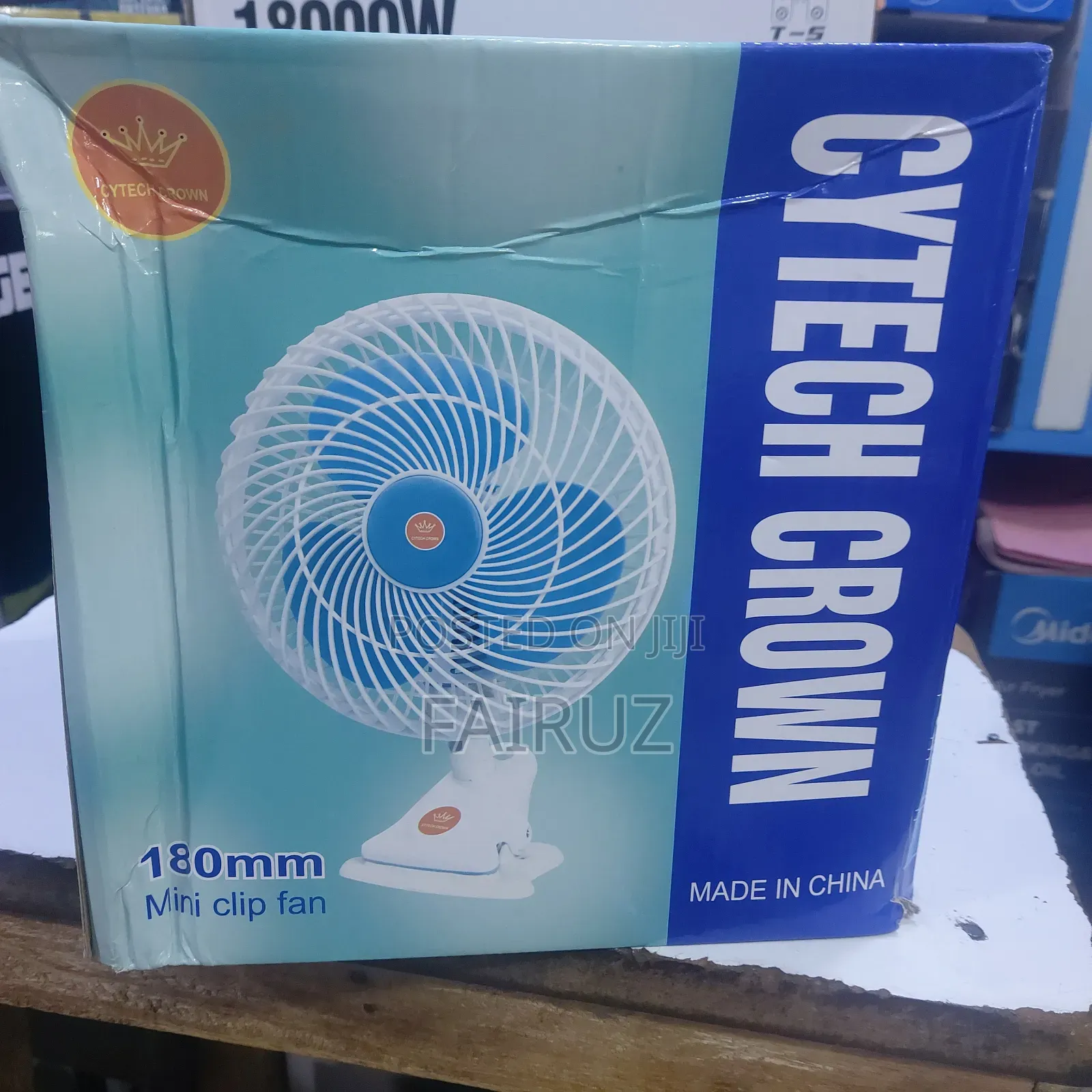 180mm Mini Clip Fan