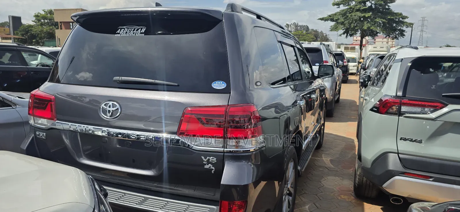 Toyota Land Cruiser 2017 Gray