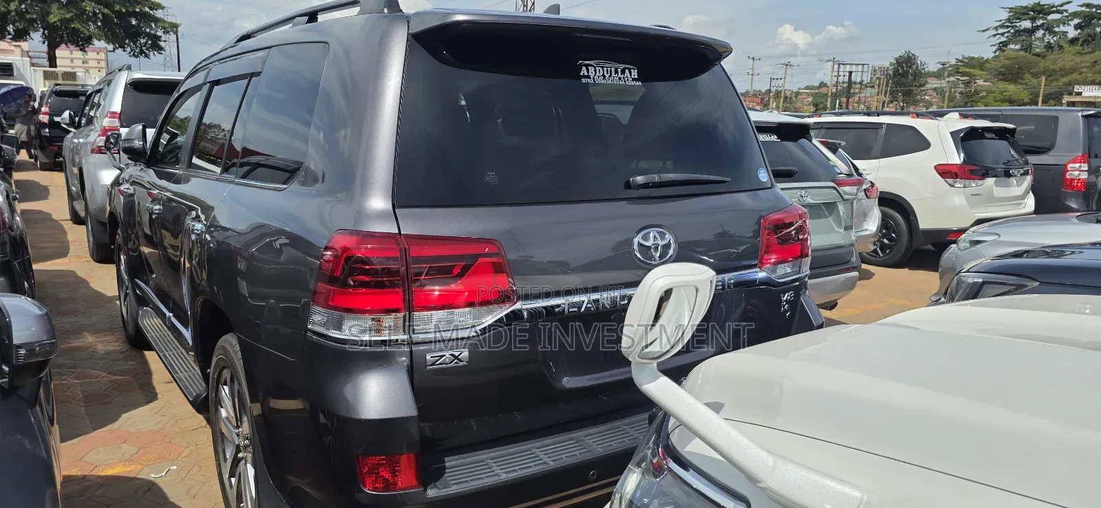 Toyota Land Cruiser 2017 Gray