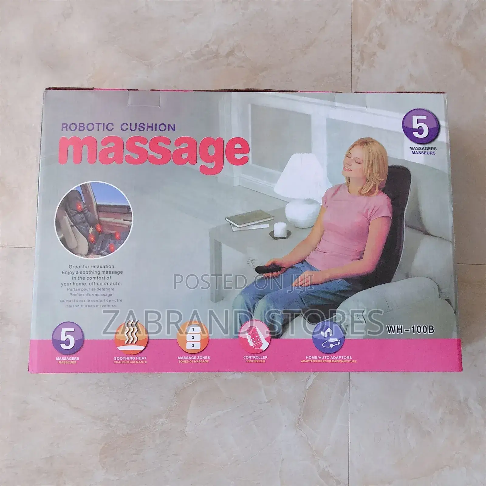 Robotic Cushion Massager Full Size Body Massager