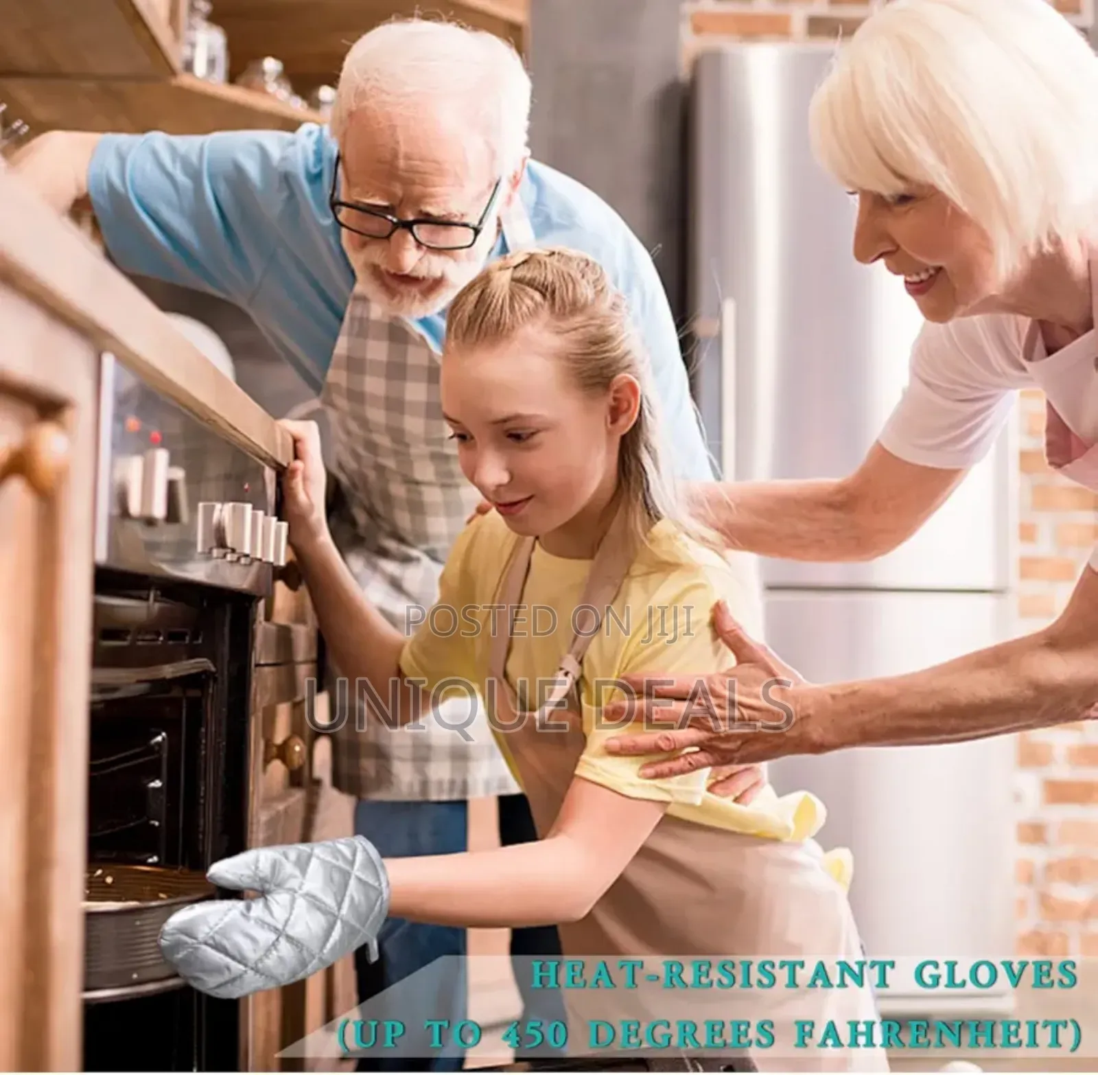 Lightweight Ovens Mitt Long Protection Hand for Heat Insulation