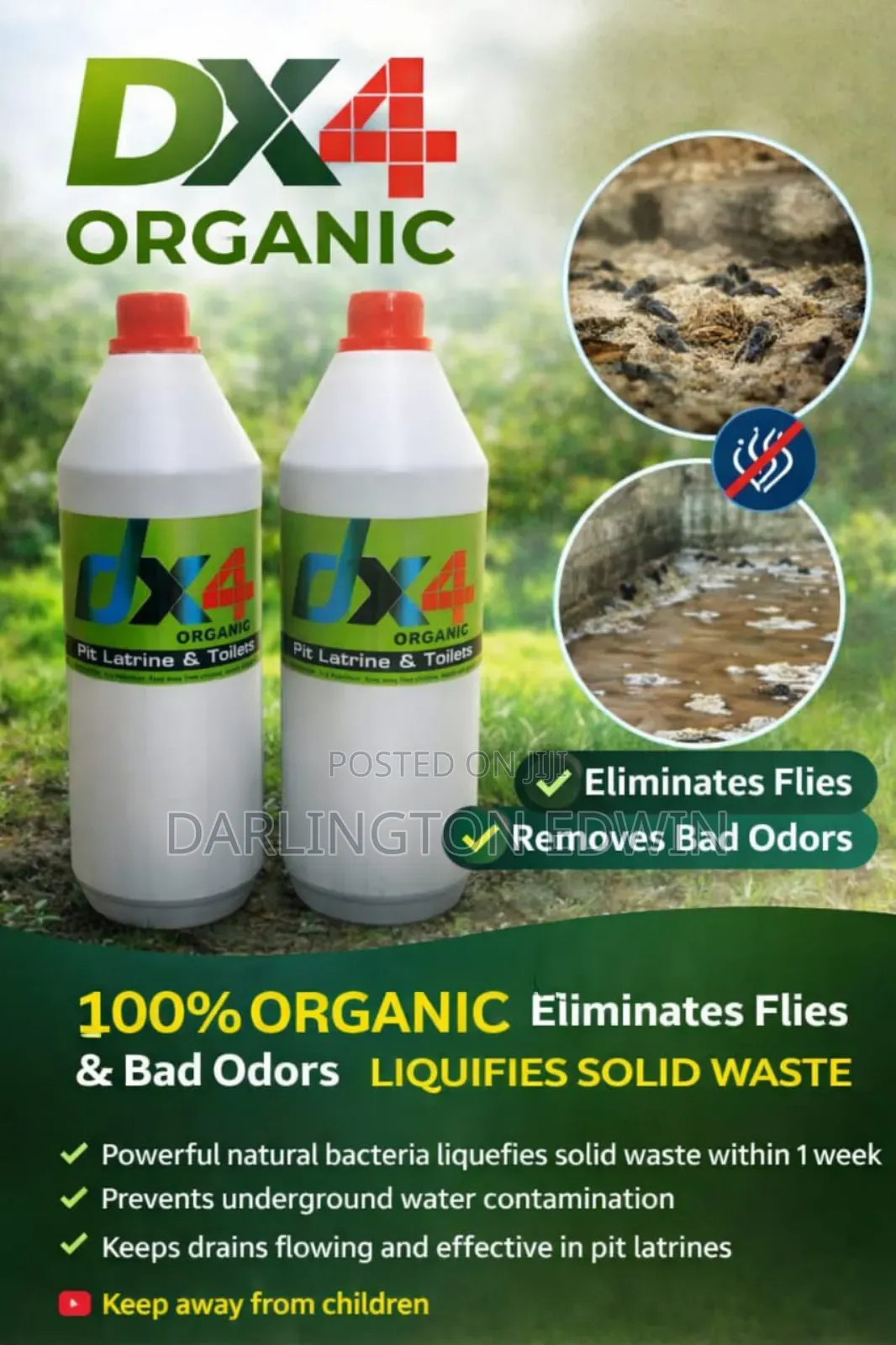 Dx4 Organic Pit/Septic Solution.