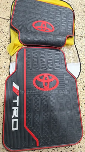 TRD Toyota Heavy Duty Rubber Car Floor Mats/ Carpets