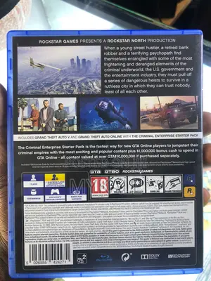 Used Gta 5 Playstation4