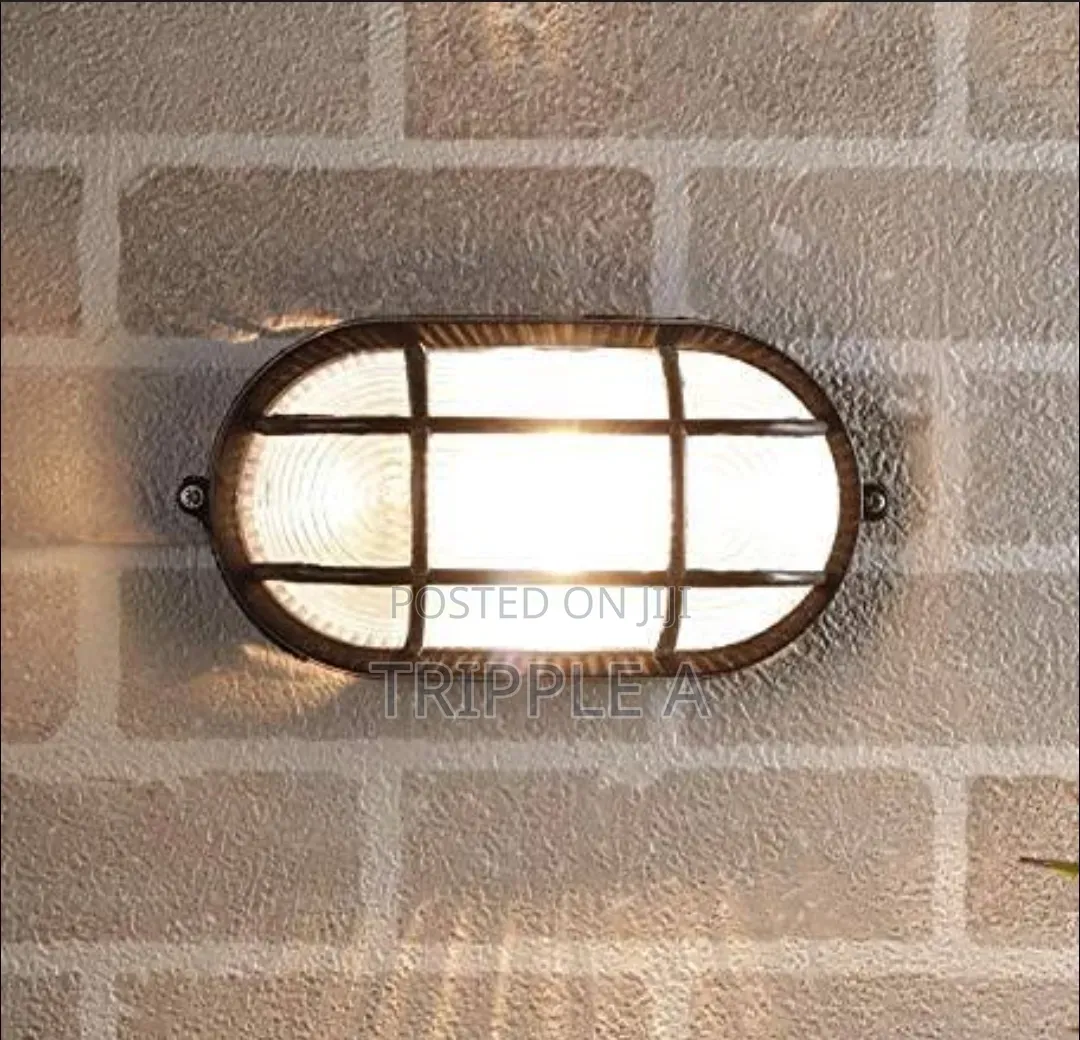 Oval Shaped Wall Light Bulkhead