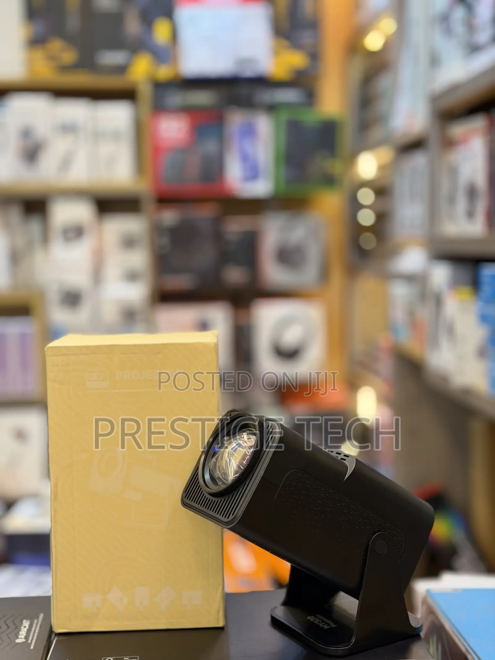 Hy320 Max Android Projector 1080p Native Mini Projector, 20000 Lumen
